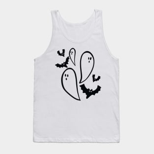 ghosts and bats Tank Top